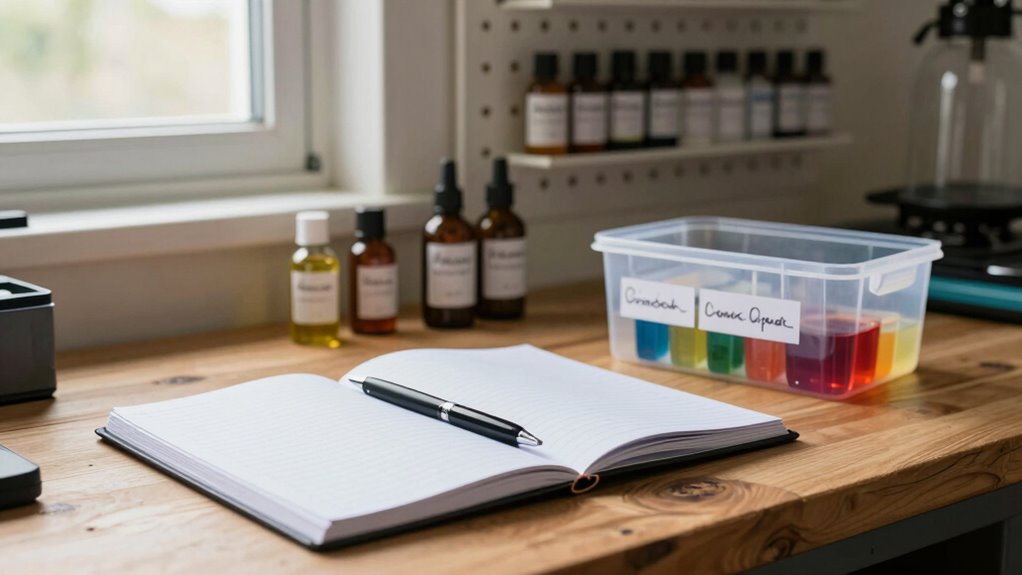 garage fluid monitoring system