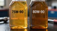gear oil viscosity comparison