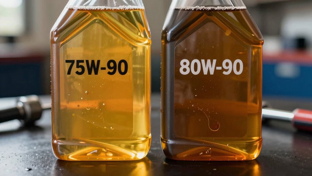 gear oil viscosity comparison