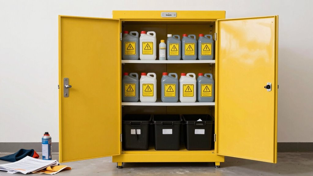 hazardous material storage restrictions