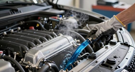 heater core flushing signs