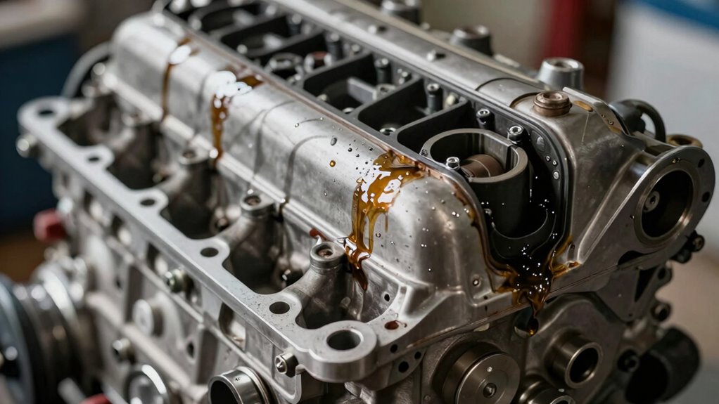 high mileage oils prevent leaks