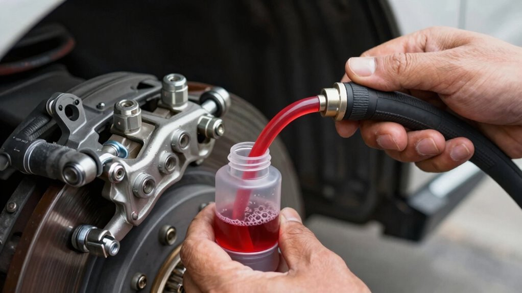 high quality brake fluid ensures reliable bleeding