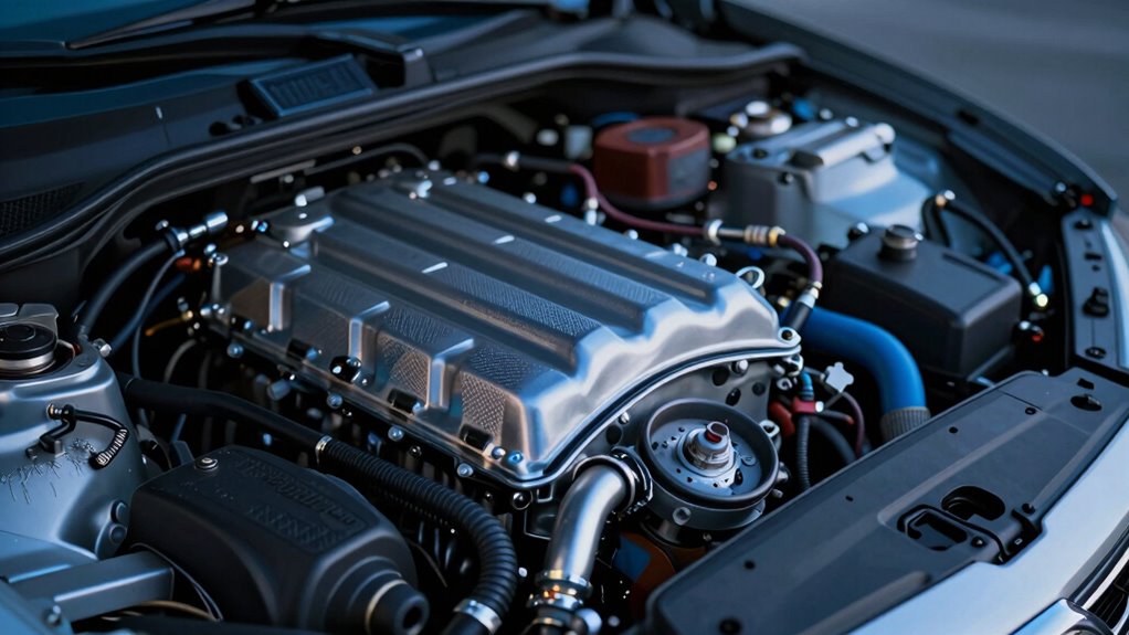 hybrid oil warm up stress