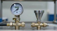 inline or nozzle meters