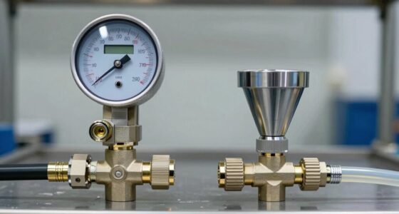 inline or nozzle meters