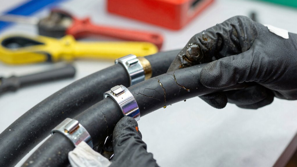 inspect hoses and clamps