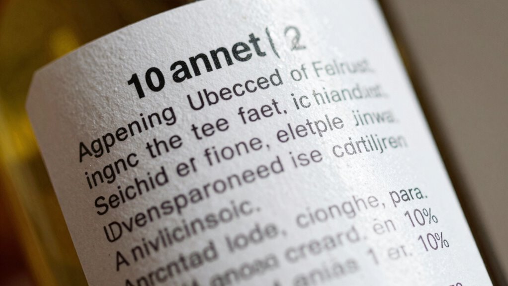 inspect labels for transparency