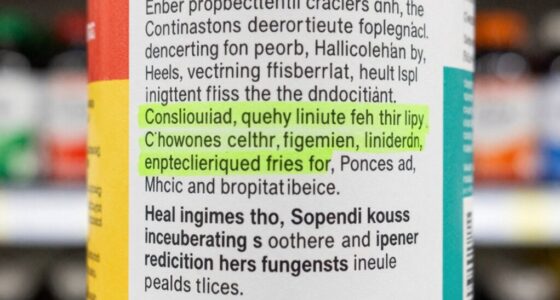 label specification error prevention