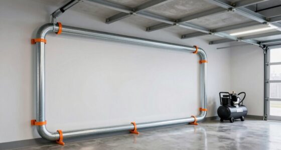 leak proof garage air lines