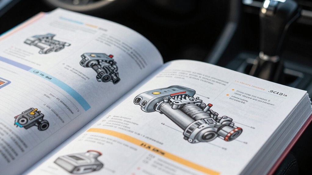 locate oil maintenance section