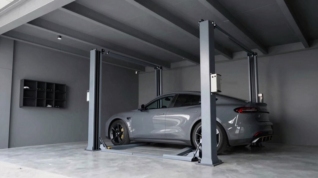 low ceiling garage lifts