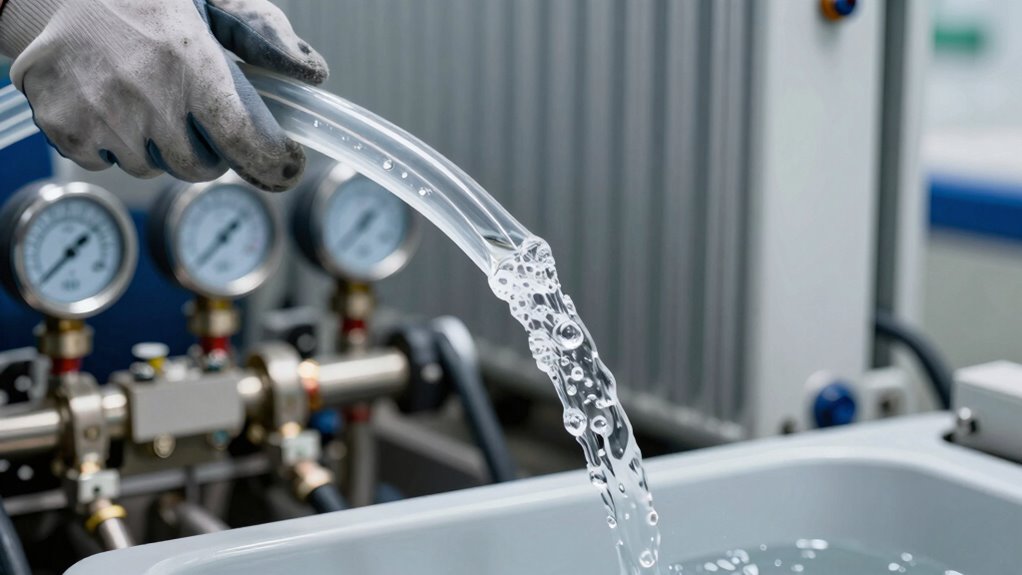 maintain bubble free cooling