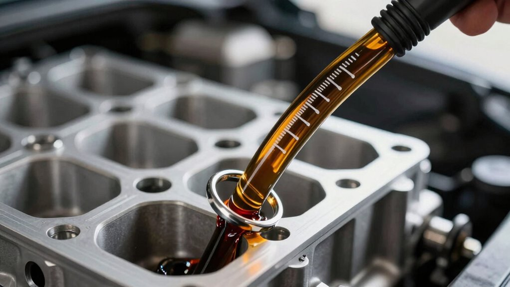 monitor engine oil temperature