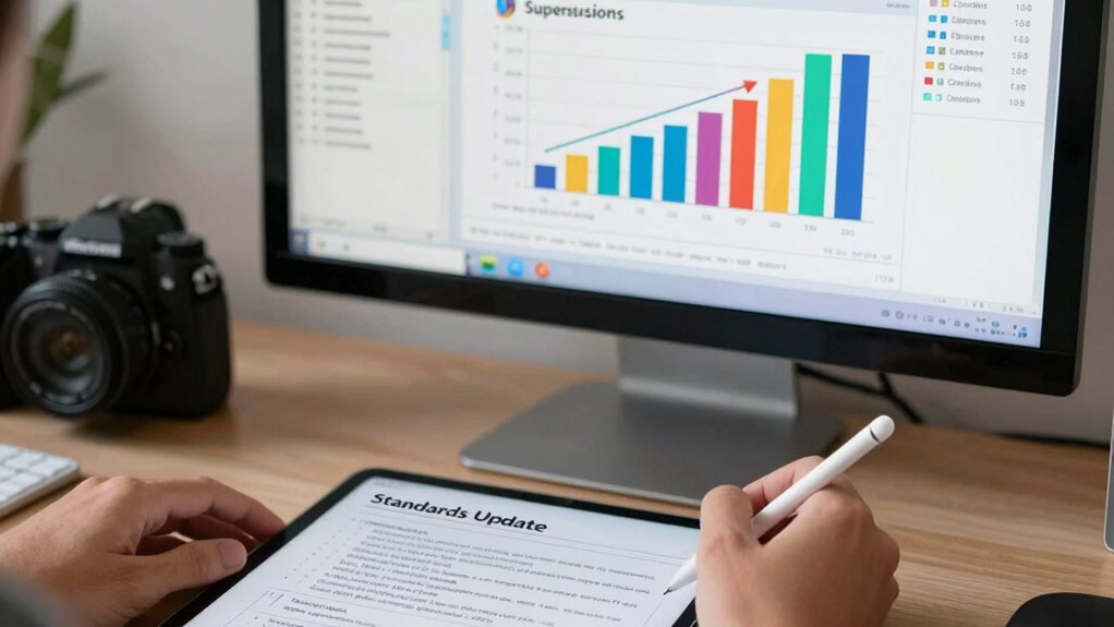 monitor standards updates regularly