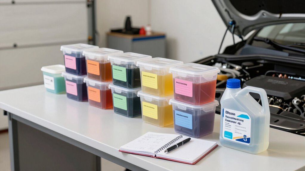 monitor vehicle fluid levels