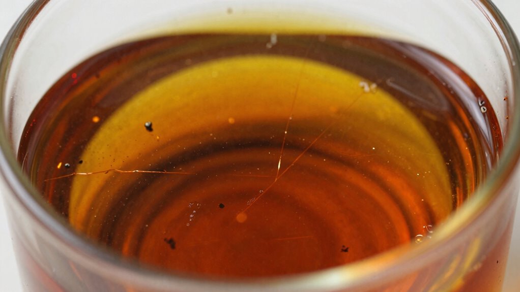 nitration causes oil darkening