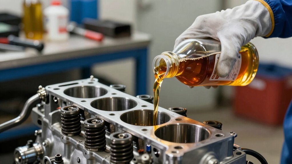 no signs of engine wear