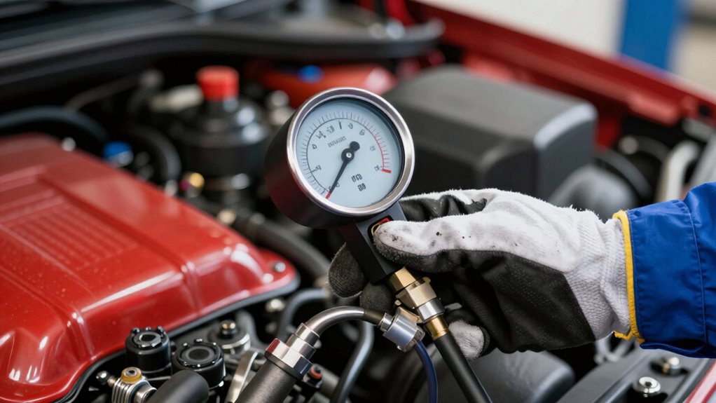 normal oil pressure range