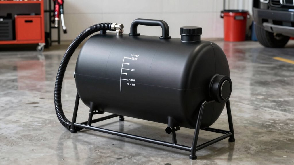 oil drain tank selection criteria