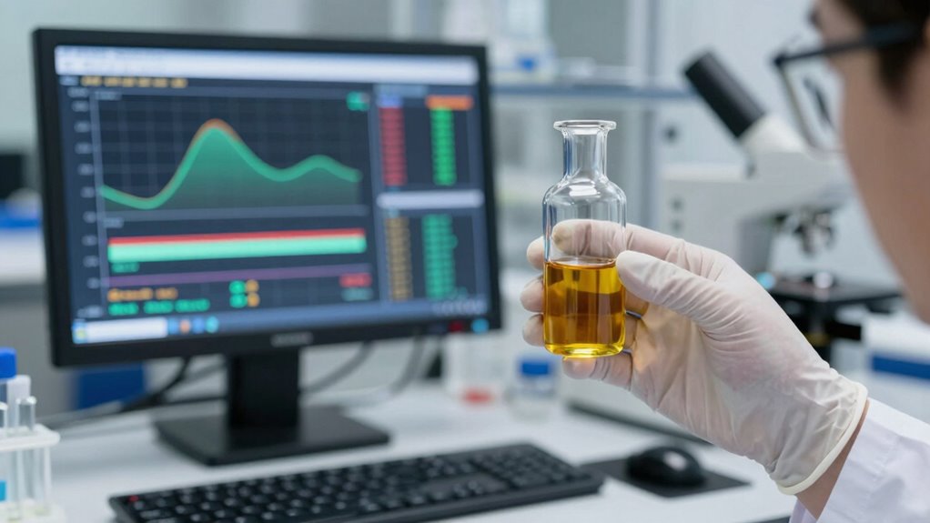 oil evaporation at high temperatures