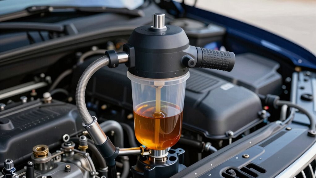 oil extractor compatibility and features