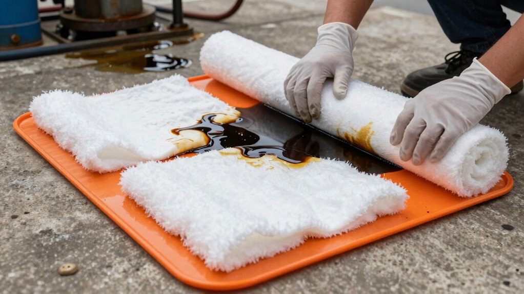 oil only spill kit limitations