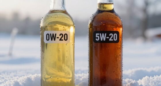 oil viscosity differences reveal cold start performance