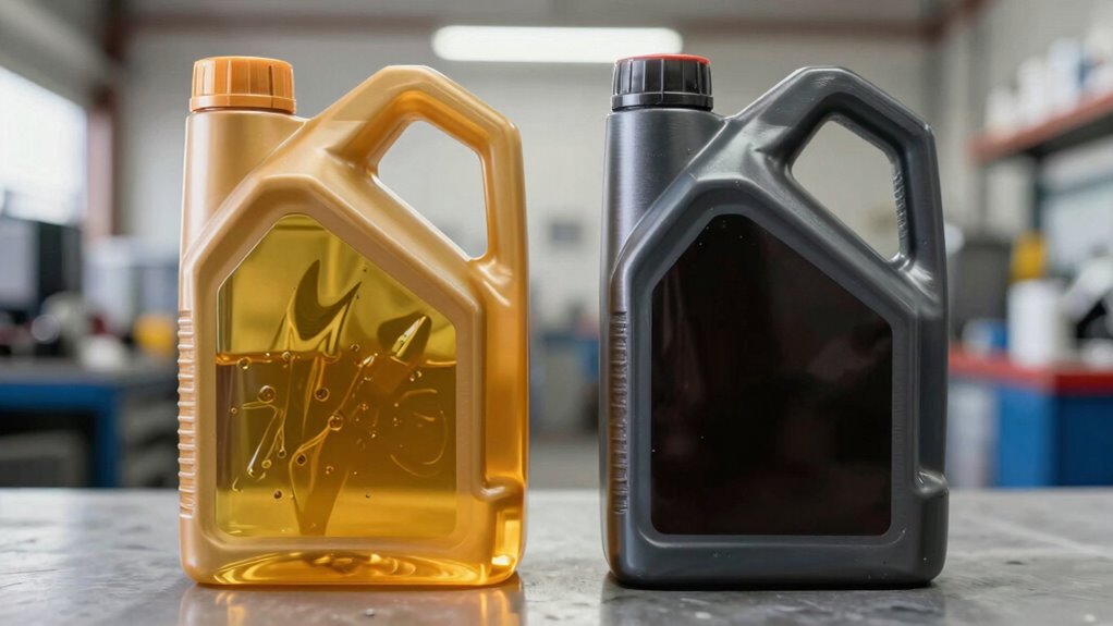 oil viscosity influences smoothness