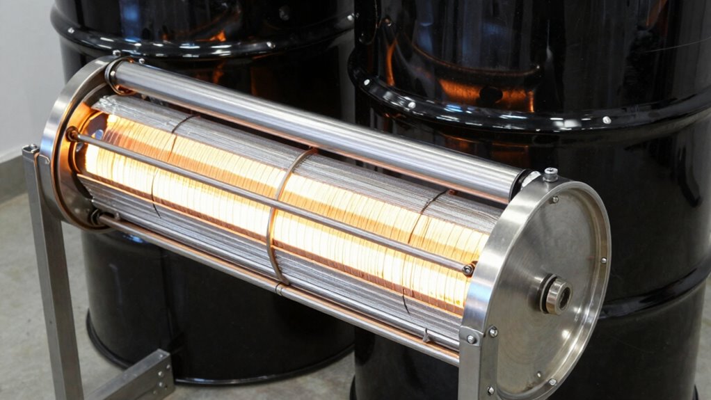 optimal drum oil heating selection