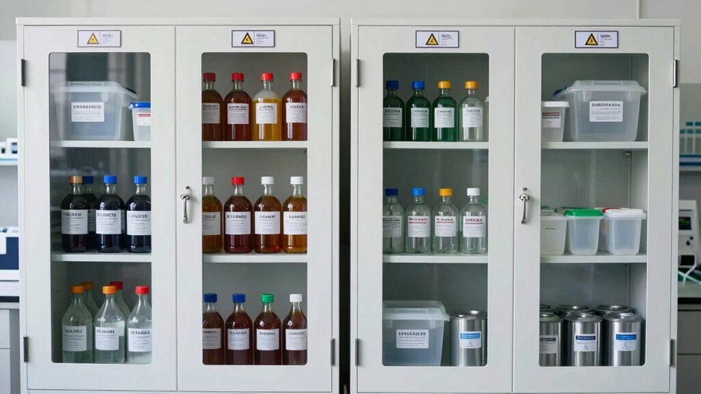 organize label separate inspect