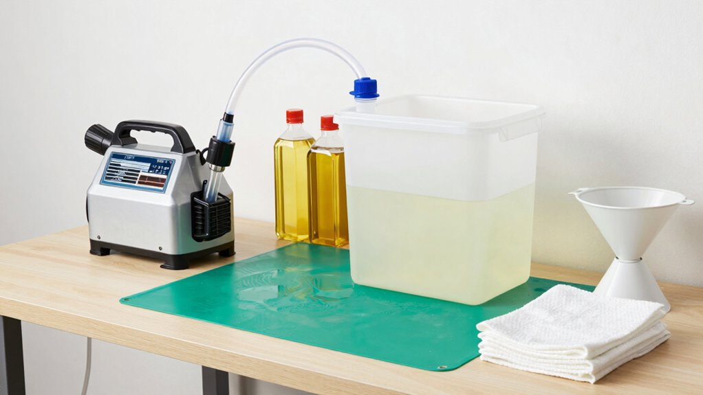 organized safe oil extraction