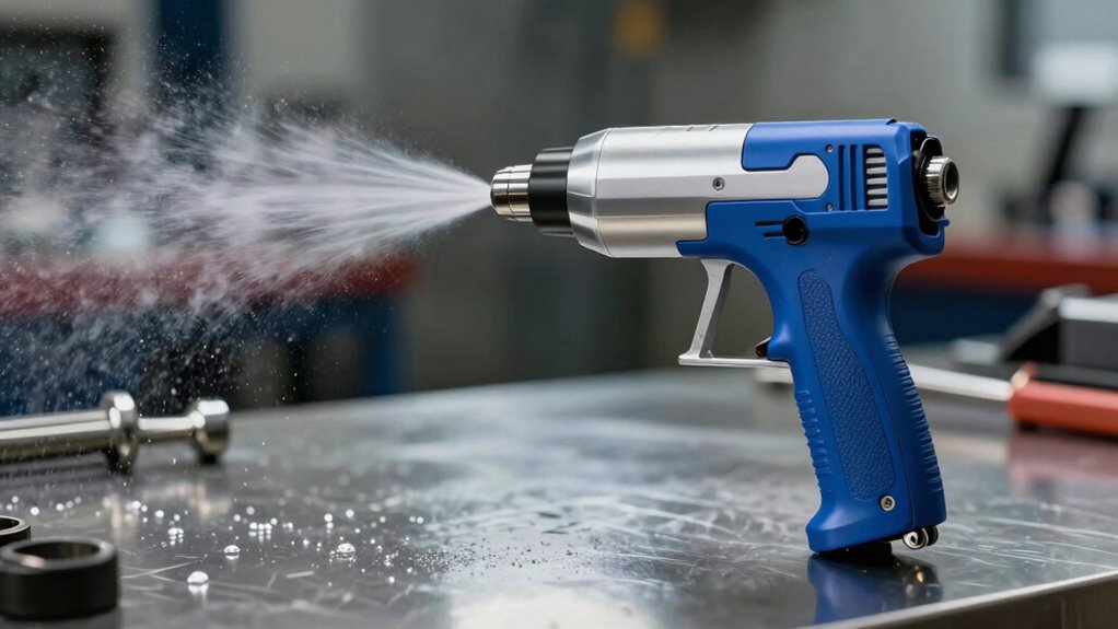 pneumatic flush gun features