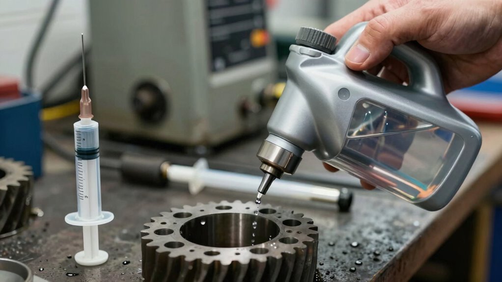 precise controlled oil application