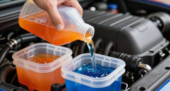 prevent mixing incompatible coolants