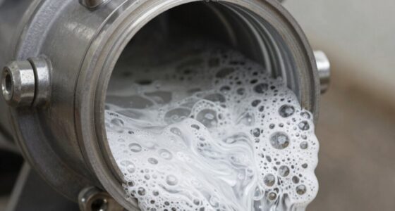 prevent transfer pump foaming