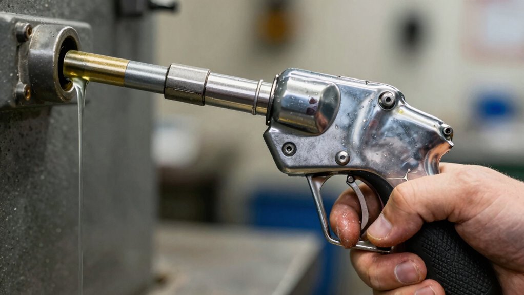 prime grease gun properly