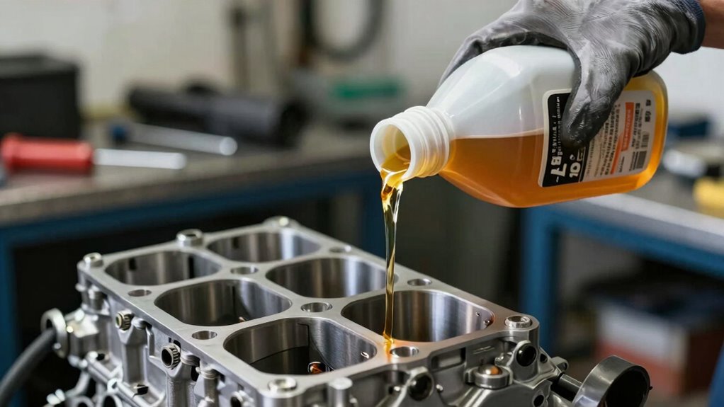 proper break in oil usage