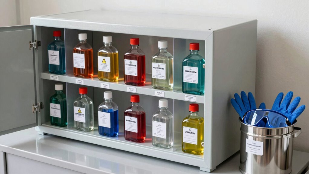 proper flammable container labeling