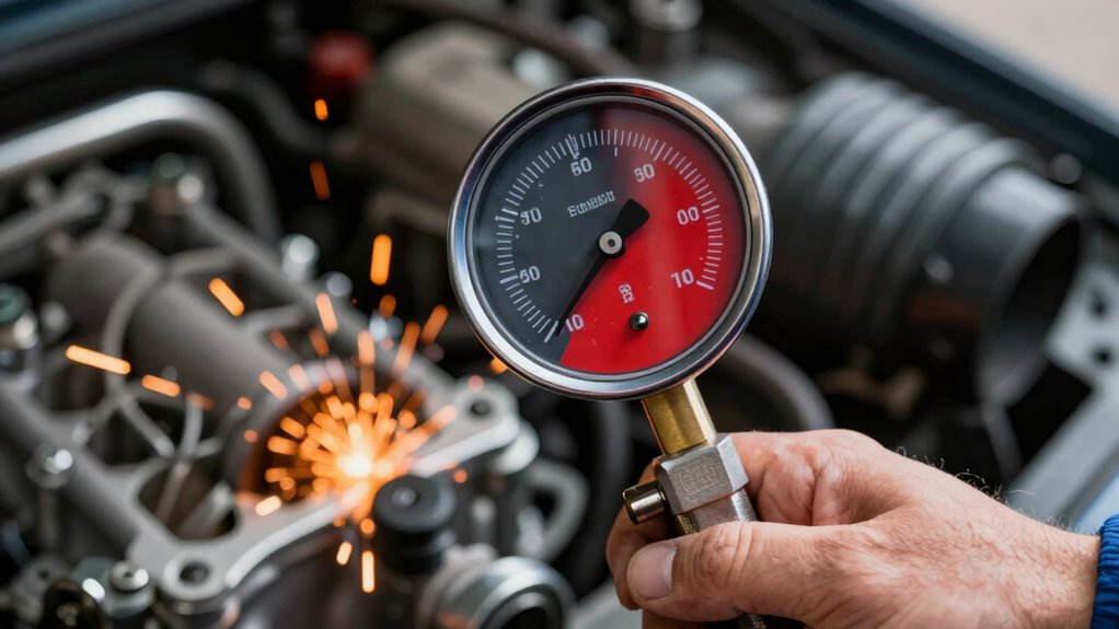 quick oil pressure check