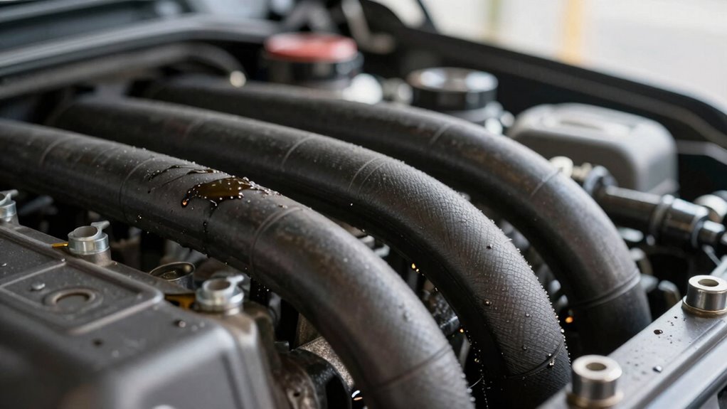 recognize oil leak signs