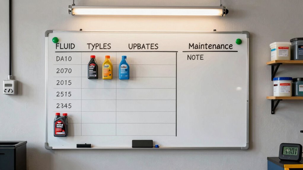 regular fluid log updates