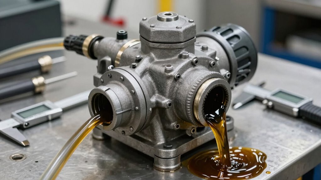 regular lubrication and calibration