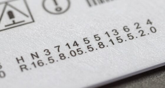 regulatory approval identification marks
