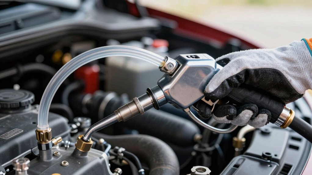 remove air fill coolant