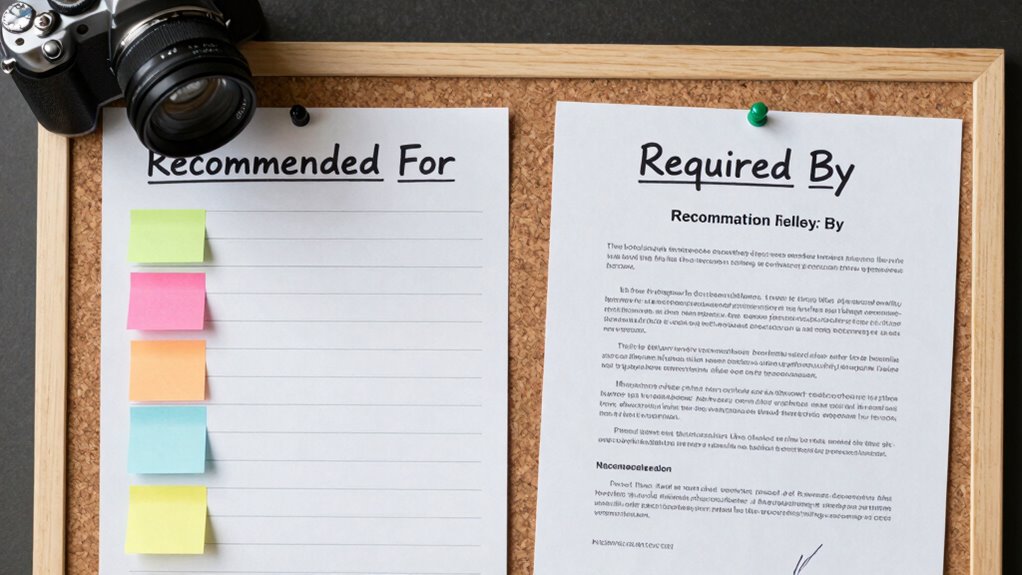 requirement vs suggestion clarity