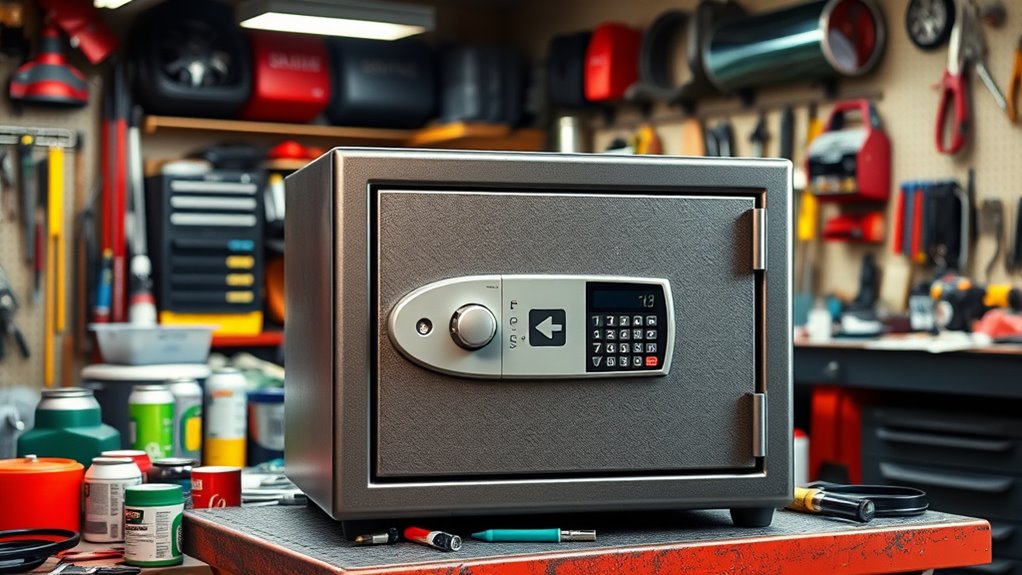 safe features for garage