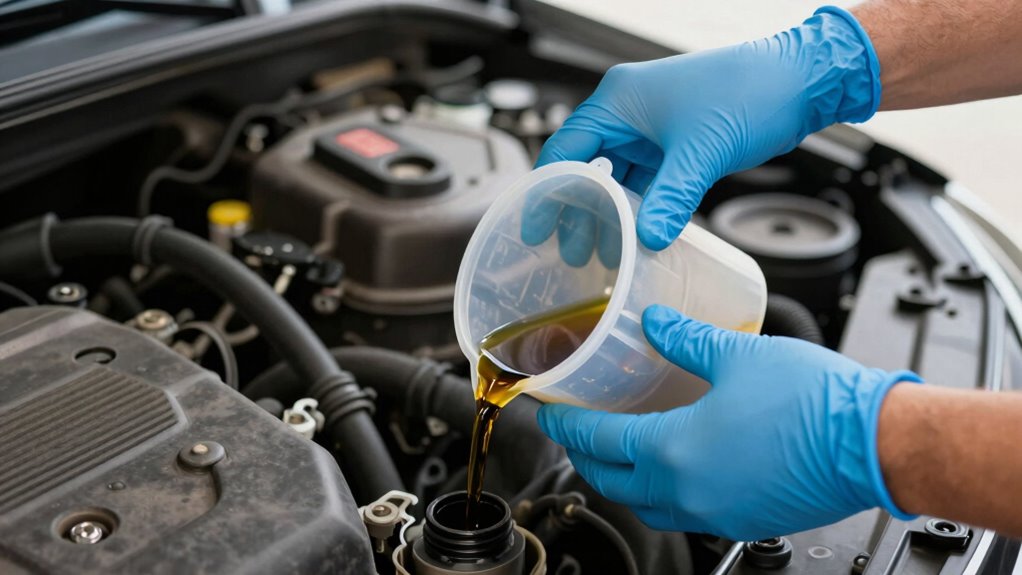 safe oil change procedures