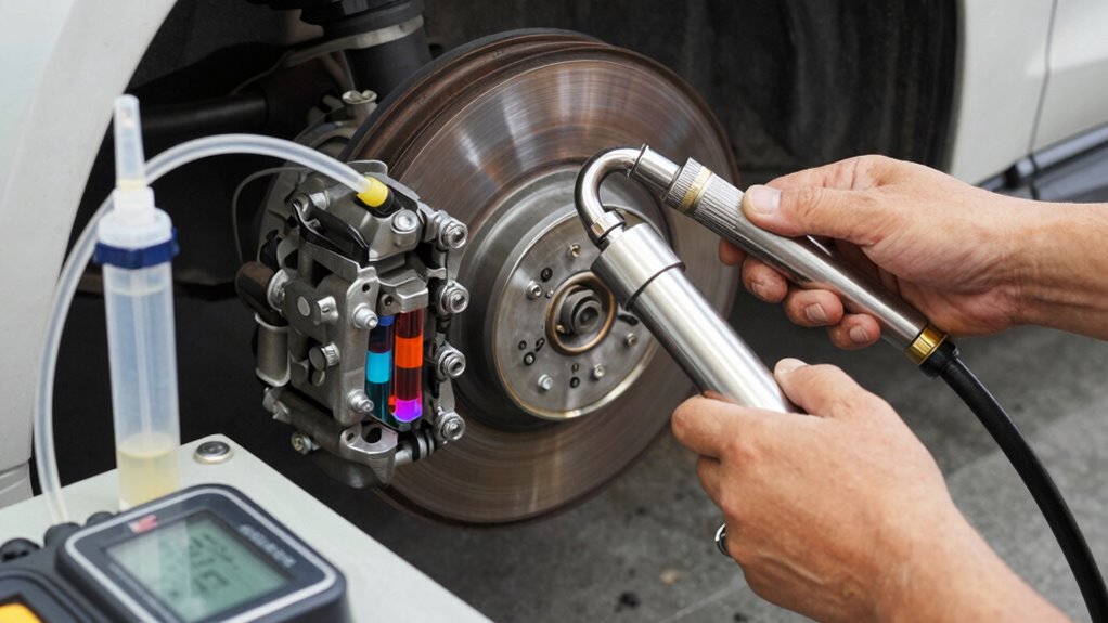 safe pressure bleeding practices