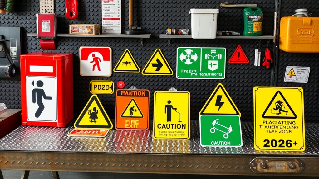 safety signage selection criteria